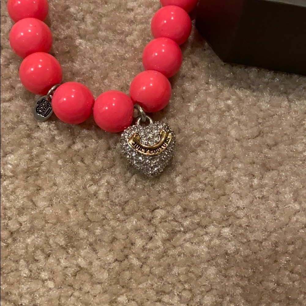 Juicy Couture Heart Necklace and Bracelet combo - Picture 2 of 5